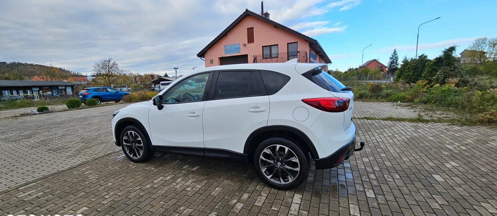 Mazda CX-5 cena 59800 przebieg: 136852, rok produkcji 2017 z Wąchock małe 154